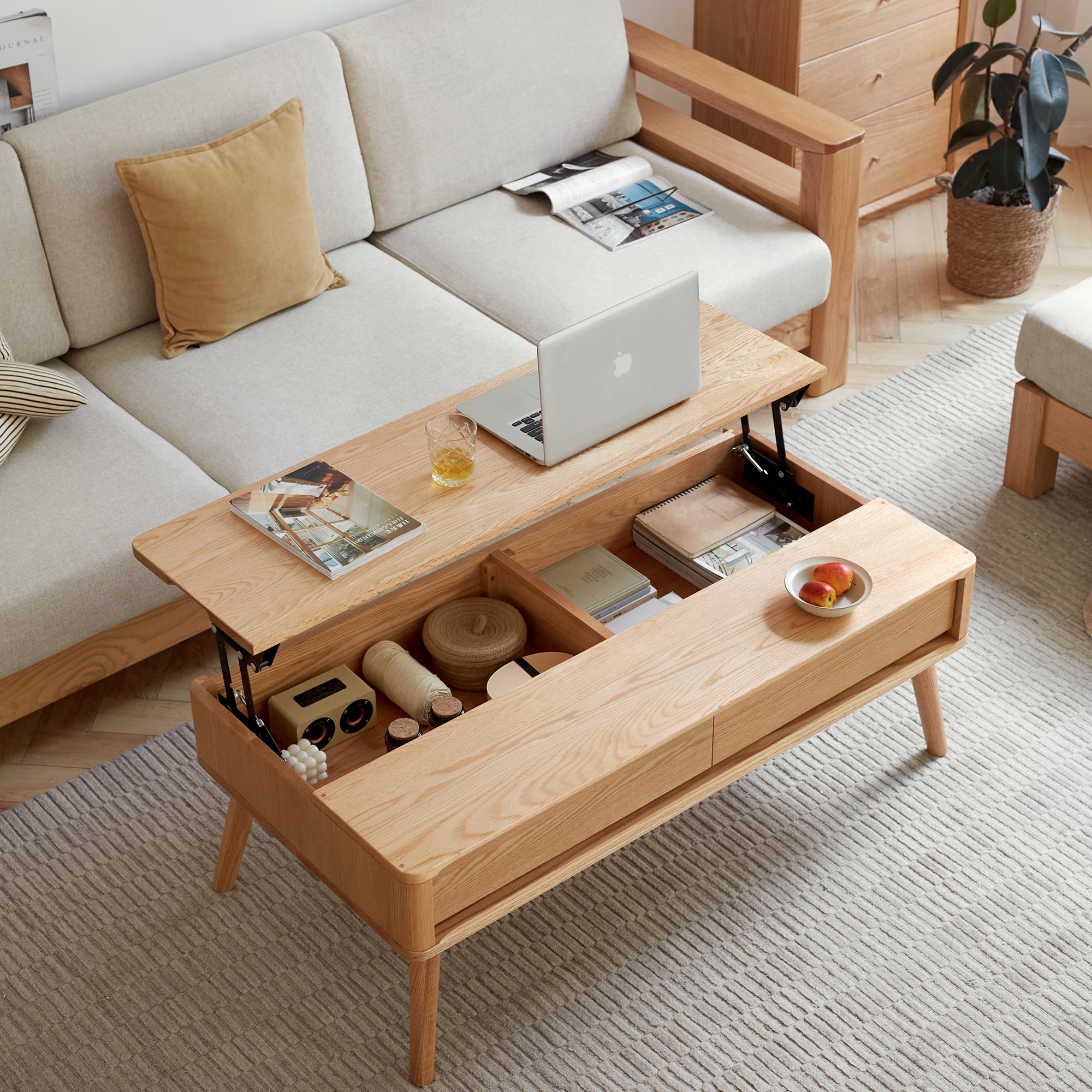 Amazon.com: Grewood Lift-Top Coffee Table with Storage Amazon.com: Grewood Lift-Top Coffee Table with Storage